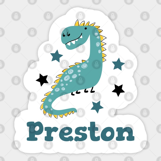 Preston Sticker by LeonAd